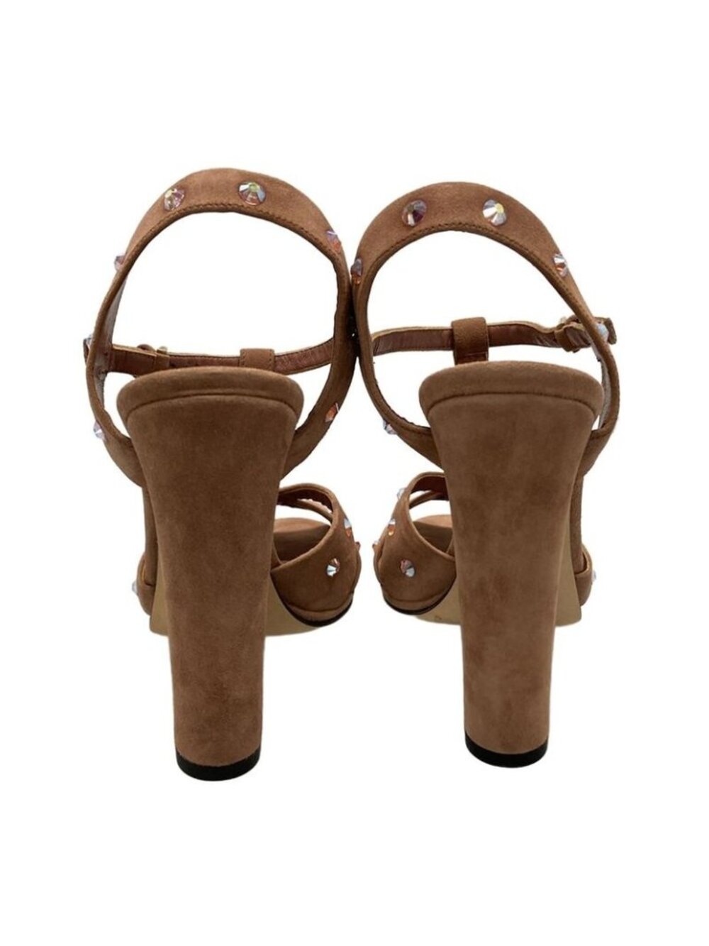 Gucci Sandals 37 Pink Rhinestone - Picture 6 of 10